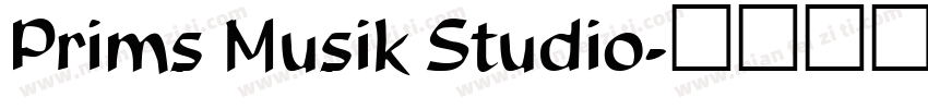 Prims Musik Studio字体转换
